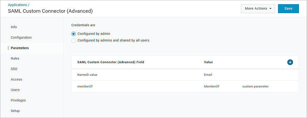 Screenshot of OneLogin, OneLogin setup 8